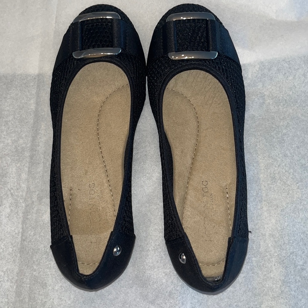 LONDON FOG Bria Mesh Comfort Ballet Flats.  Sz 6